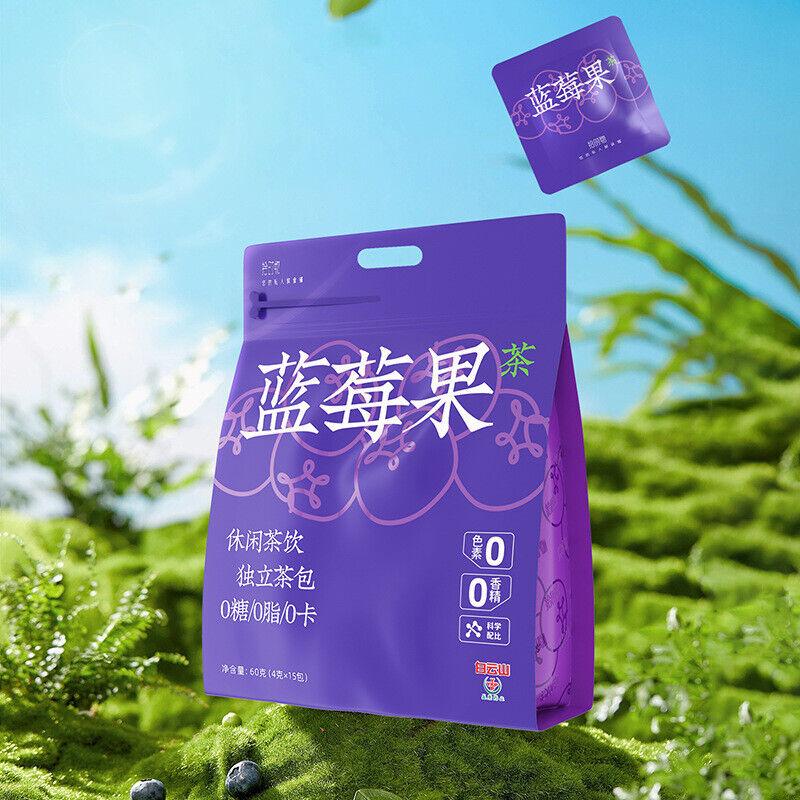 Blueberry Fruit Tea Mulberry Jasmine Hibiscus Tea Bag Men's& Women's Health Tea