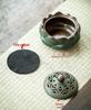 Ceramic Lotus Incense Burner for Mugwort & Sandalwood - Home Health Care Decor.