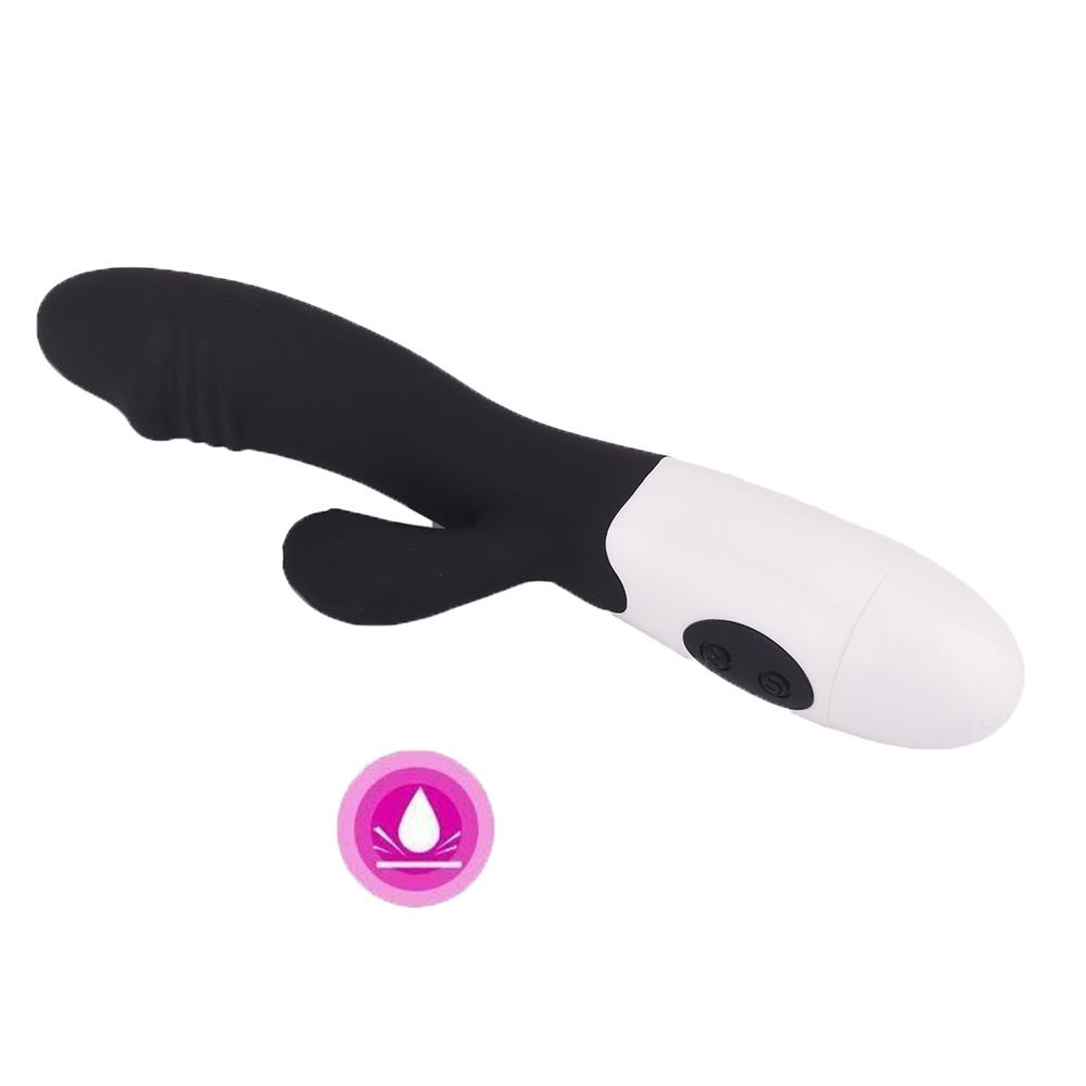 Silicone Vibrator for Women 10-Frequency Electric G-Spot Masturbation Stick Adult Sex Toy Simulated Dildo for Female Use
