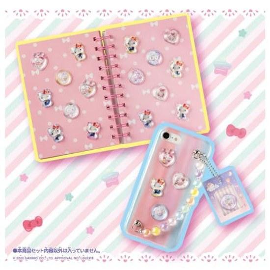 Takara Tomy KiraGacha Seal Pukkuri Drop Dedicated Separate Set Hello Kitty