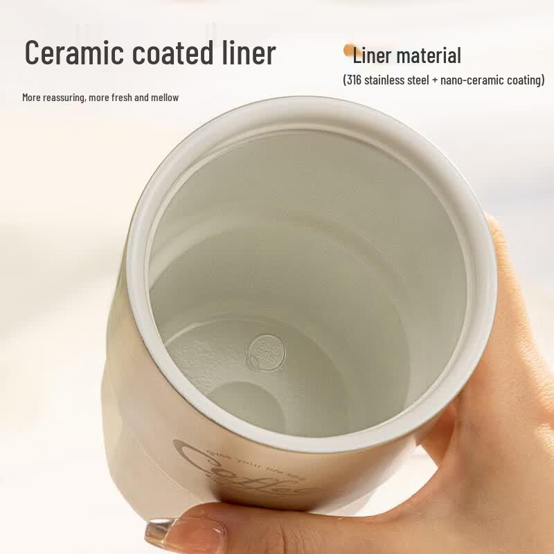 TAFUCO T2468 Insulated Ceramic Coated Coffee Tumbler