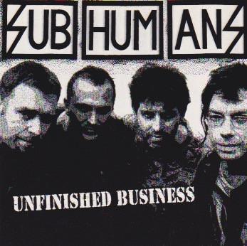 

CD SUBHUMANS - Незаконченный бизнес FISH36 Bluurg Records 1998 UK Рок Б/У