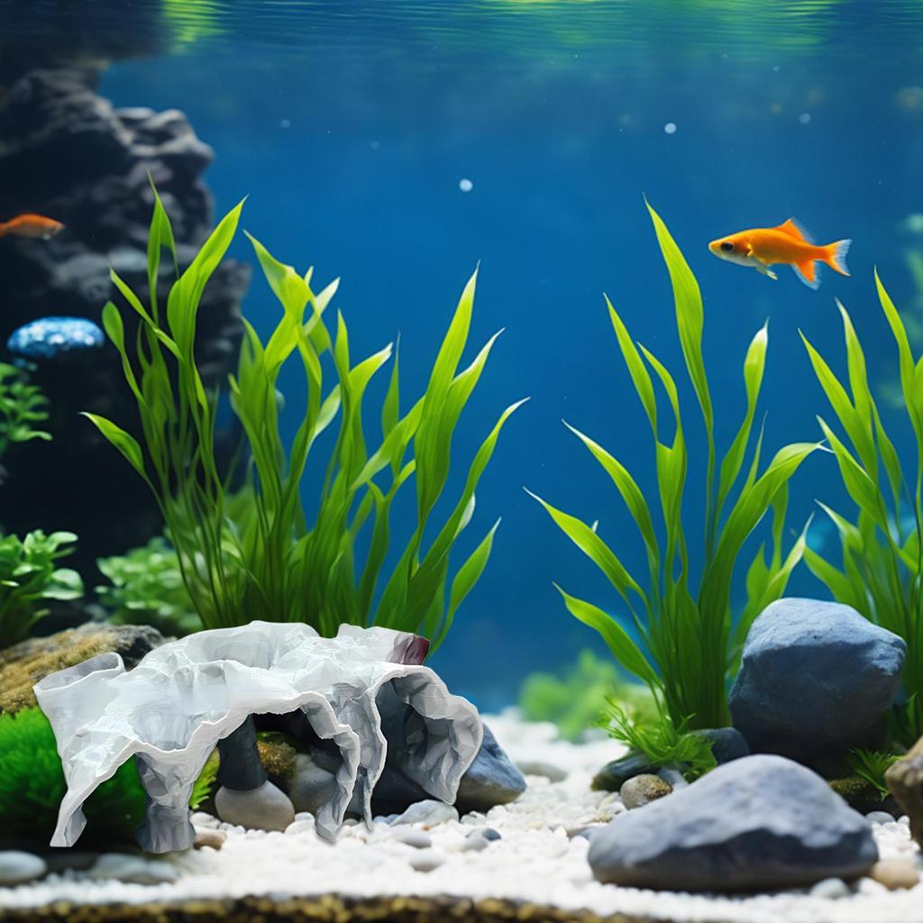 S/M/L Fish Tank H idden Cave Hideout Shelter Tunnel For Small Fish Shrimp Reptile, ABS Aquarium Landscaping Underground Cave