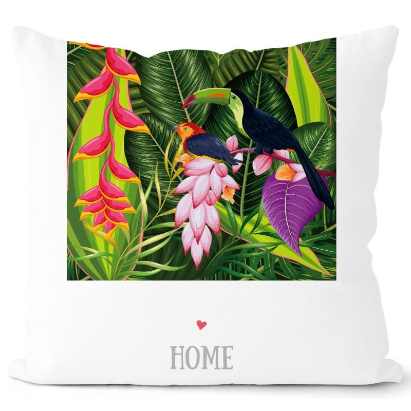 New Tropical Plant Pillowcase Home Sofa Pillowcase