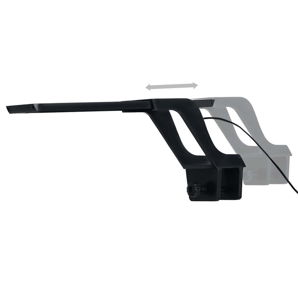 LED Aquarium Lamp with Clamp for 25 45 cm Tanks Blue and White