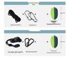 Portable Nylon Parachute Camping Hammock Swing Chair (Single/Double)