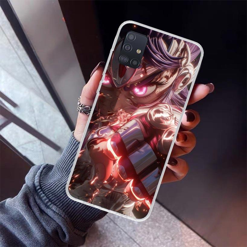 Saint Seiya Cool Phone Case For Samsung Galaxy A52 A51 A50S A32 A22 A12 A02S A72 A71 A31 A70 A30S Note 20 Ultra 10 Plus S10 Gala