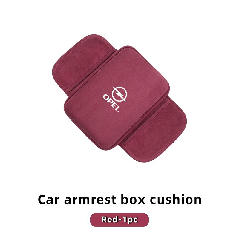 Car Accessories Suede Storage Armrest Cover For Opel Zafira Meriva Mokka Grandland Antara Ampera Vivaro Corsa Astra Insignia