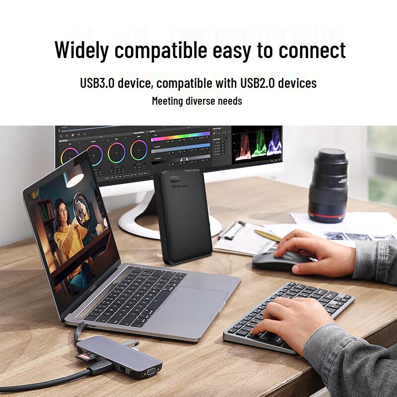 Western Digital Elements Portable External Hard Drive