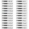 Compatible with BMW X1, X3, X5, X6 xDrive 20i, 28i, 30i, 35i, 40i Displacement Side and Tail Badge