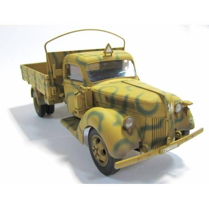 ICM - Maquette Blindé V3000s German Army Truck 1941 1/35ème Icm 35411 Maquette Char Promo - Ref : 422