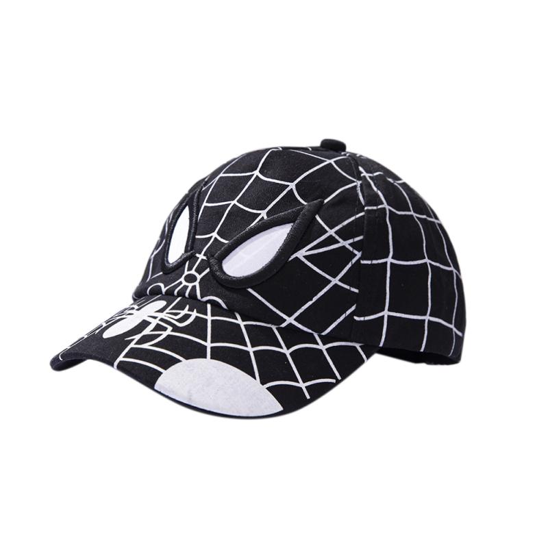 Kinder-Baseballmütze, Cartoon-Muster, Segeltuchhut für Kinder im Alter von 2–8 Jahren