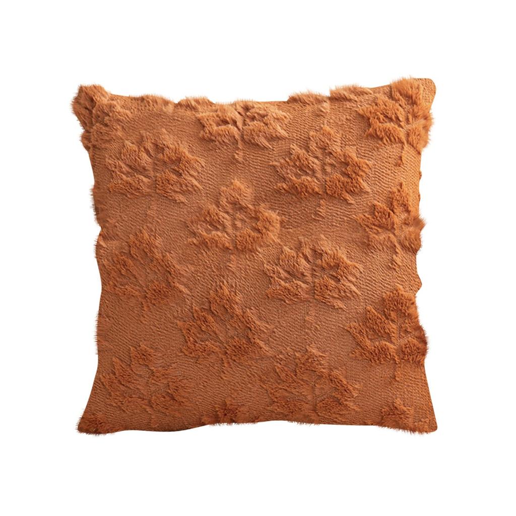 17.7*17.7in Weihnachts-Kissenbezug Einfarbig Stickerei Heimkissen Lendenkissenbezug