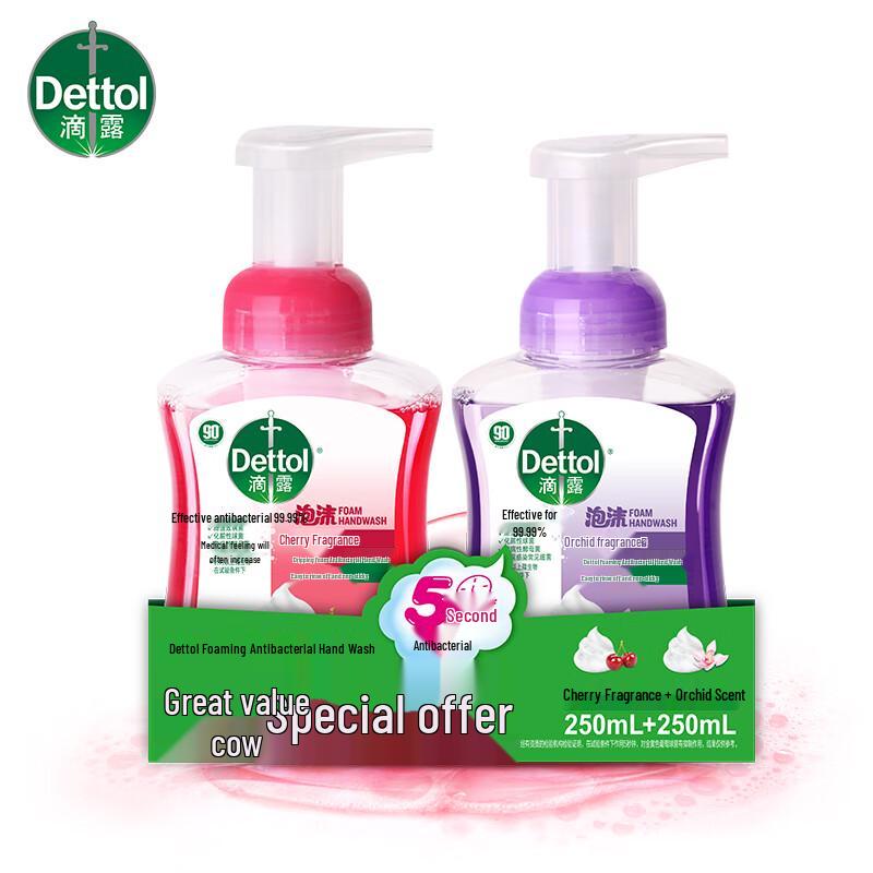 

Dettol Foaming Antibacterial Hand Wash Twin Pack