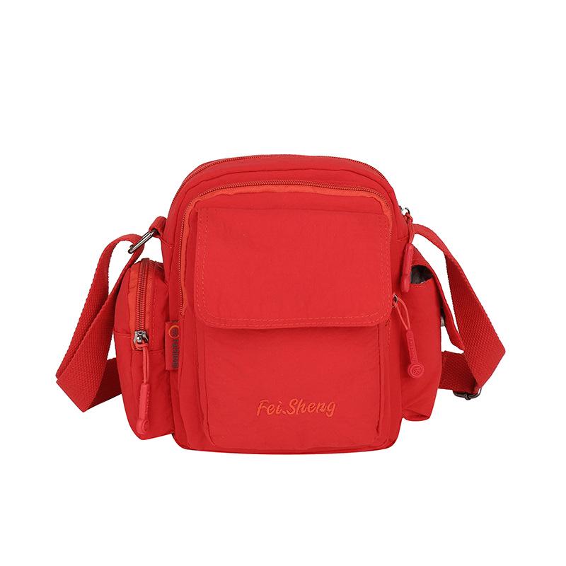Borsa a tracolla unisex impermeabile multi-tasche - Borsa a spalla di grande capacità per sport, outdoor e uso fotografico