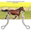 Stainless Steel Thickeness Bit Loose Mouth Bit Roller for Horse