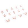 24pcs/set Quick Nails Smudged False Nail Stickers Ballerina Manicure