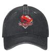 Cars Lighting McQueen Washed Baseball Cap Casual Hip Hop Hats Summer Unisex Adult Outdoor Gym Sun Protection Baseball Caps