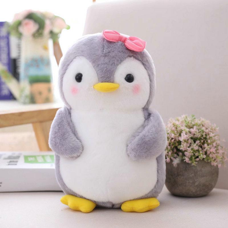 Creative Cudding Fruit Penguin Plush Stuffed Toys Cute Couple Penguin Plush Doll Toy Home Decor Toys Birthday Present
