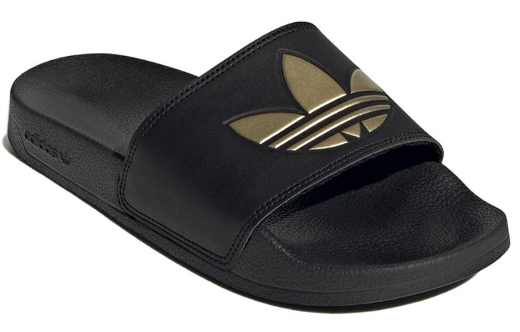 Adidas Wmns Adilette Lite Slide 'Black Matte Gold' Women's GZ6196