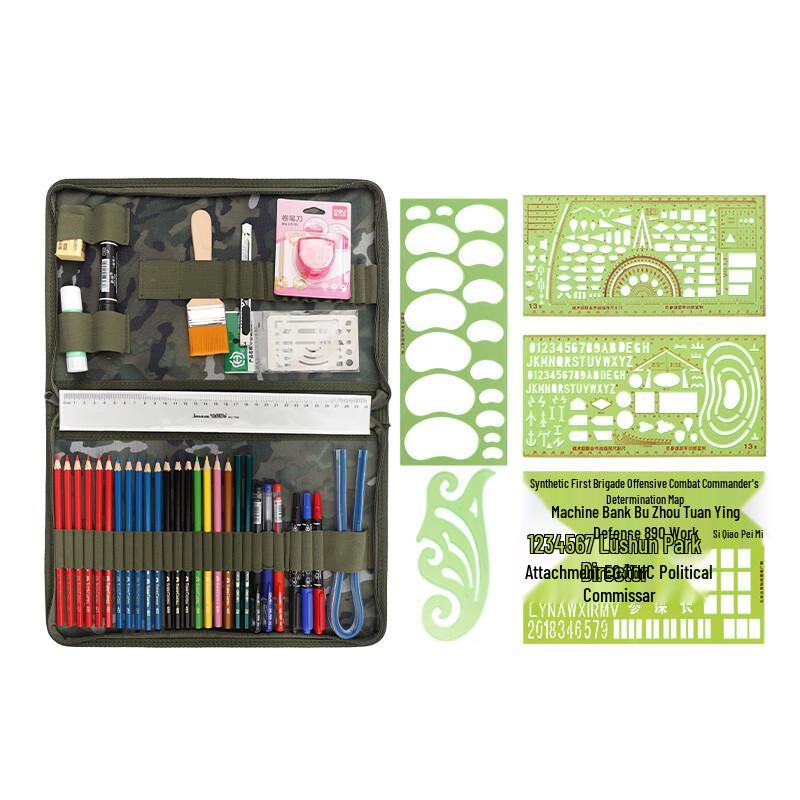 Military Field Map Drawing Kit
