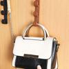 5 Hooks Coat Hook Wall-mounted Hanging Rack New Door Hanger Hooks  for Clothes Bag Caps Purse