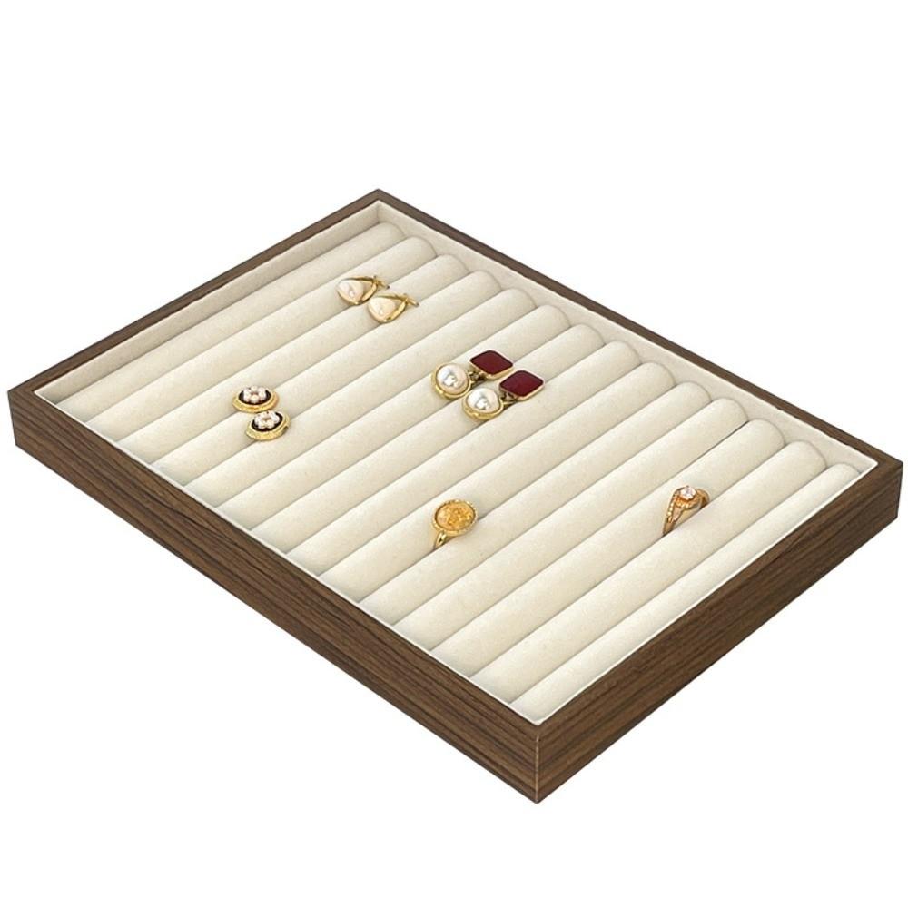Retro Jewelry Box Multifunctional Display Jewelry Holder Grain Jewelry Tray  Jewelry Photography