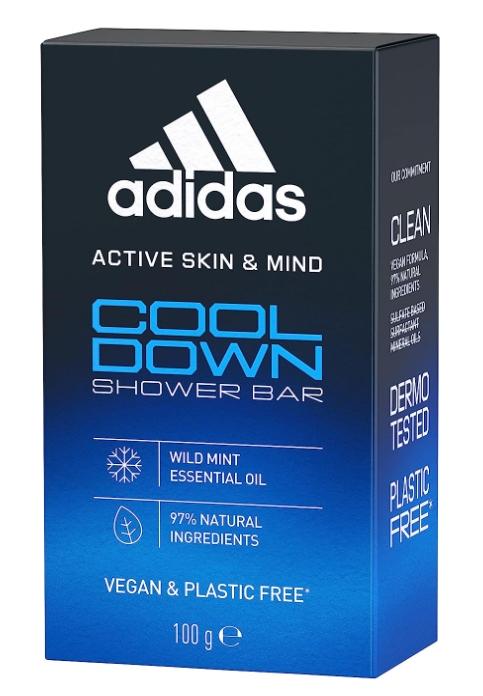 Cubo de Gel de Ducha Refrescante Adidas, 100g