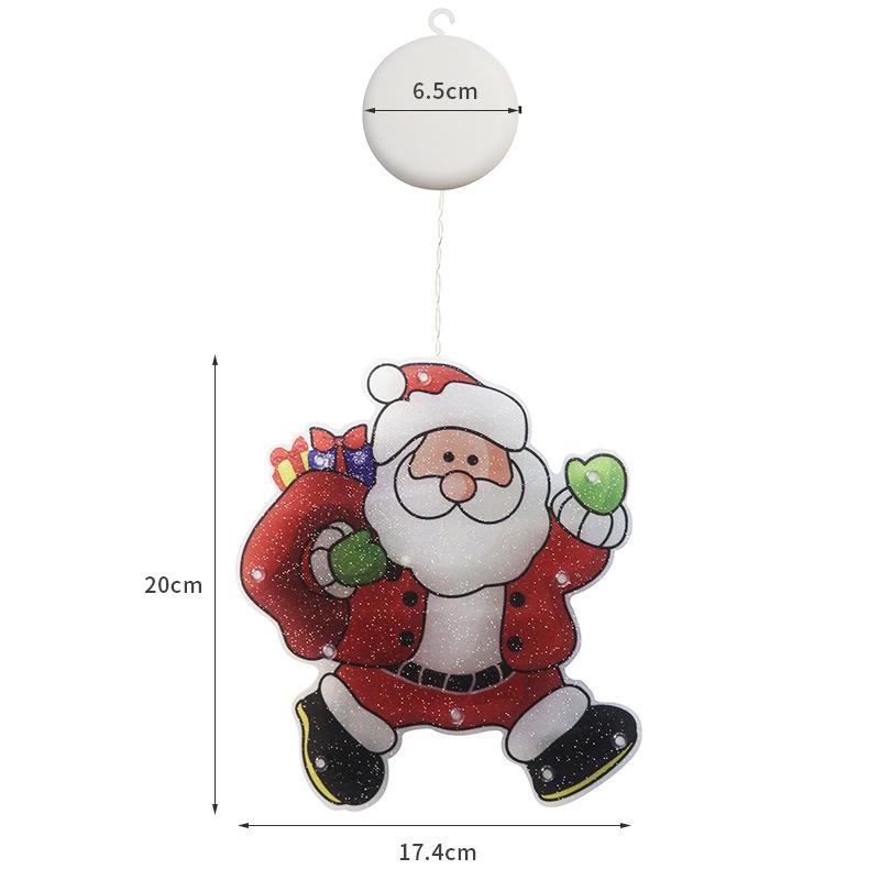 Christmas LED suction cup light