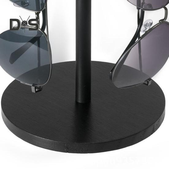 Sunglasses Organizer Metal Storage Display Rack with Stable Base Easy Assembly Desk Countertop Eyewear Organizer