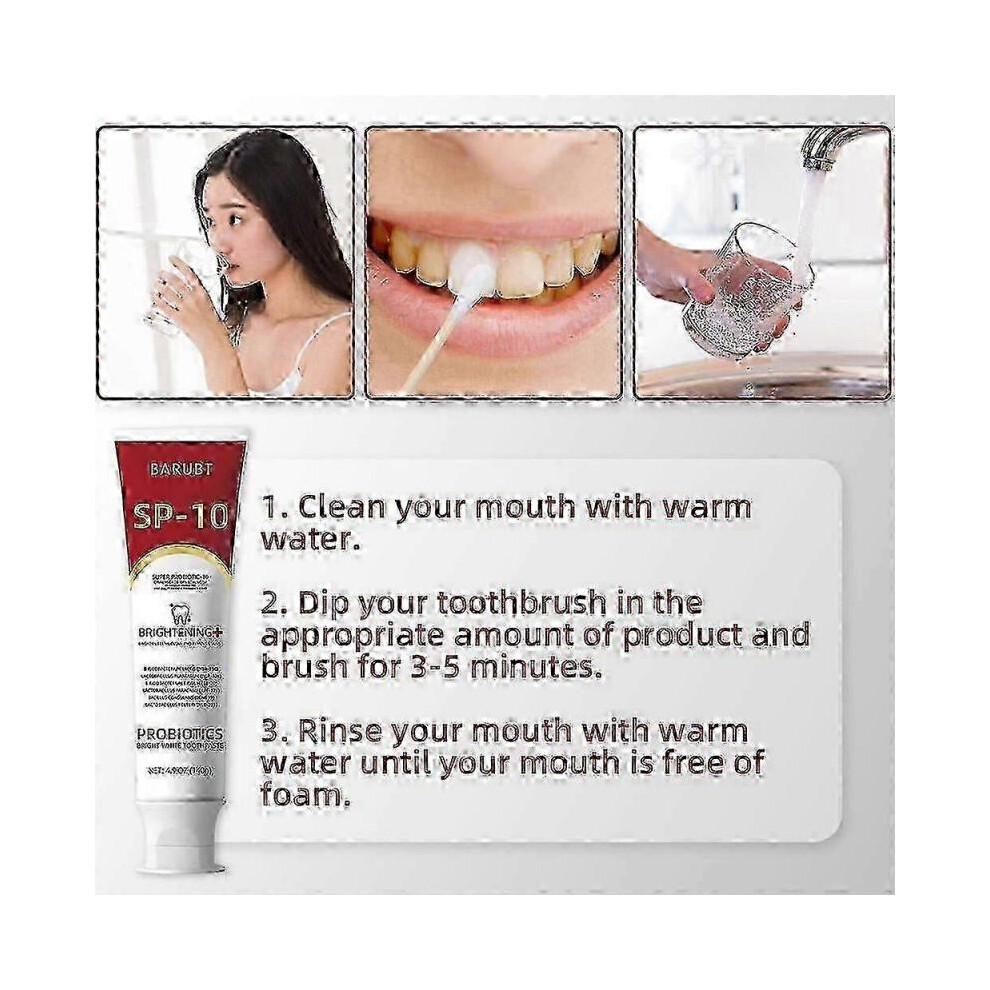 Dentifrice probiotique SP10, dentifrice super probiotique Sp-10, dentifrice Sp-10