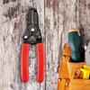 Multifunctional Electrician's Wire Stripper Crimping Tool with Comfortable Grip for Accurate and Easy Wire Handling