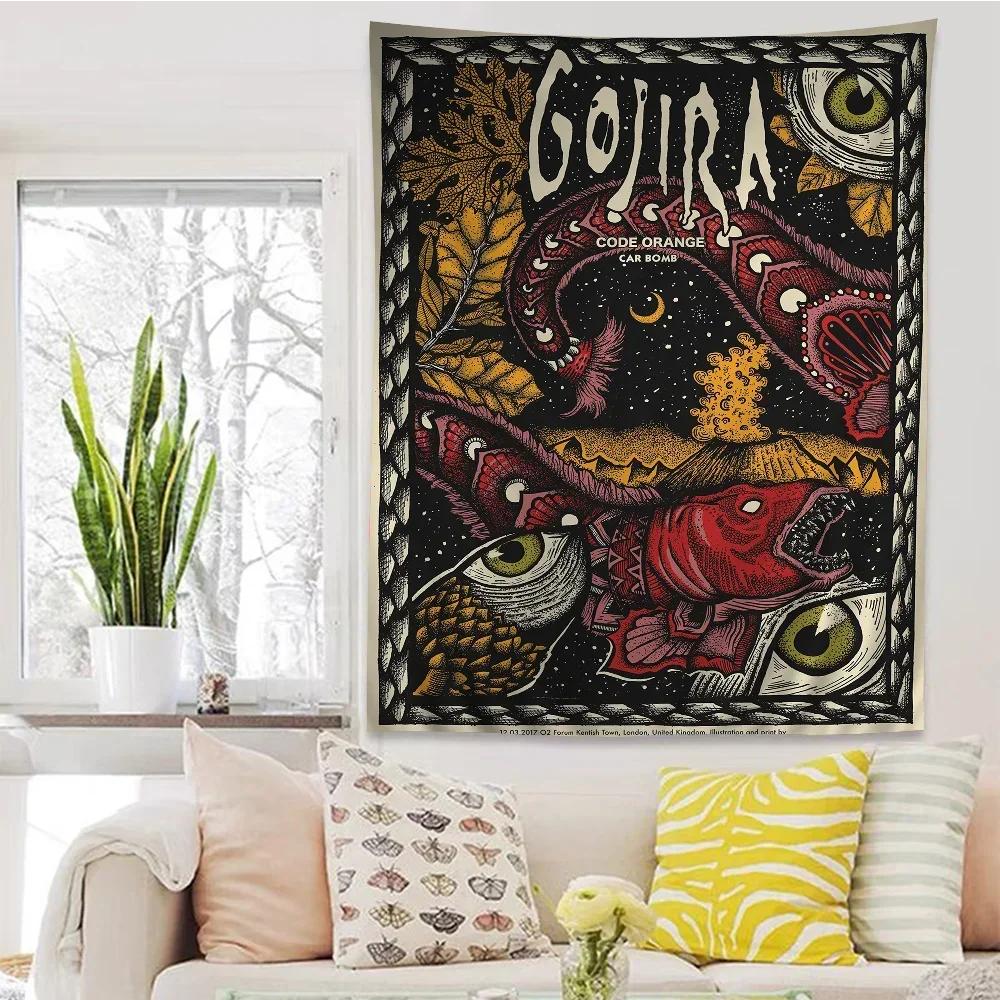 Gojira Eagle Art Hanging Tapestry for Home Decor, Unique Wall Blanket Art Decoration, Modern Design