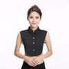 Korean Style Formal Shirt Dickey: Women's Black & White Spring Collar Accessory