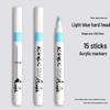 Black Acrylic Marker & Watercolor Brush Pen for Elementary Art - Washable & Layerable Colors for Kindergarten Drawing