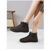 Women's Snow Boots, Winter Cotton Shoes, Cold Resistant and Warm Cotton Boots with Thick Fleece, Versatile Women's Shoes