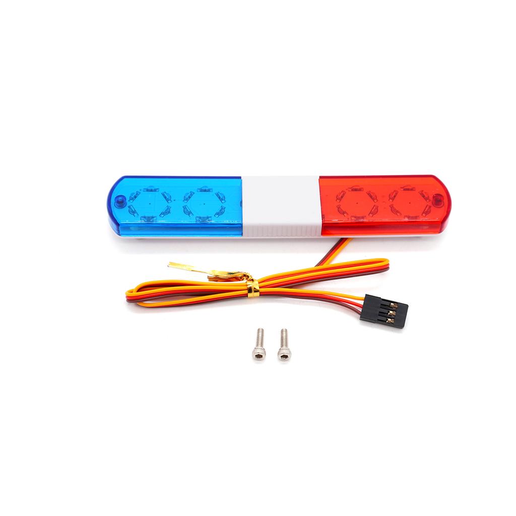 105/108/115/145mm Multi-function Flashing LED Police RC Car Light Bar for RC Car HSP Kyosho Traxxas Tamiya SCANIA Axial SCX10