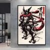 Canvas Prints Pokemon Greninja Classic Anime Posters Wall Art High Definition Images Modern Home Living Room Decor Children Gift