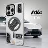 Magnetic Circuit Board Phone Case For iPhone 12 13 14 15 16 Pro Max For Magsafe Wireless Charge Frosted Protector Covers