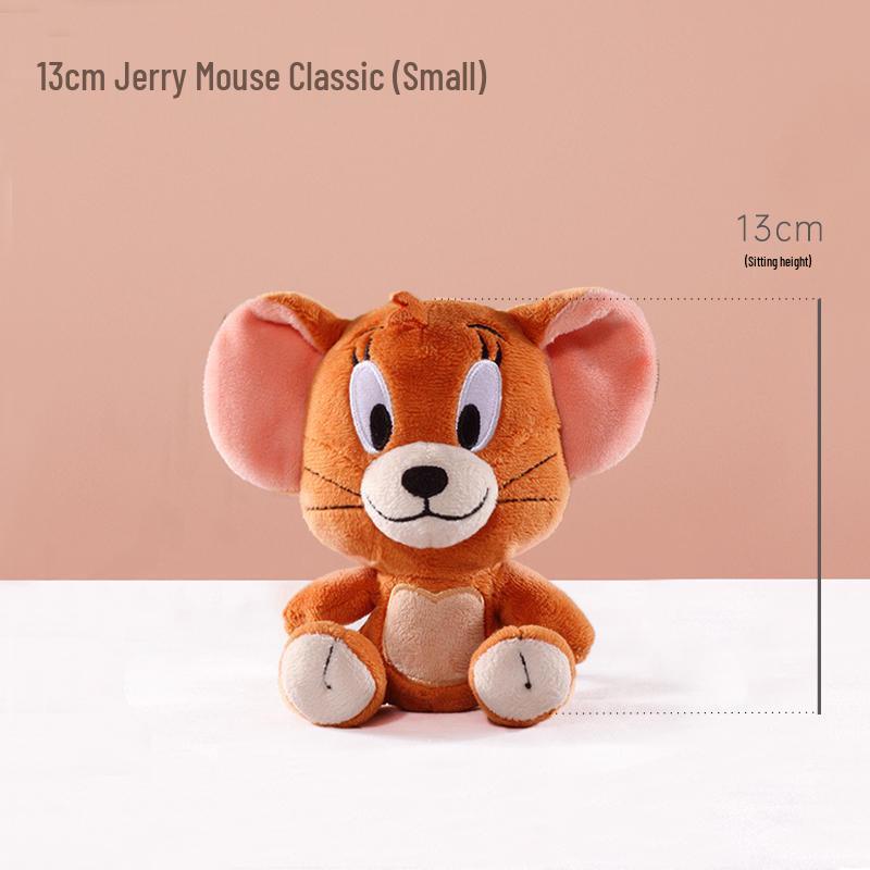 Tom and Jerry Plush Toys - Classic Comforting Dolls Official Warner Licensed