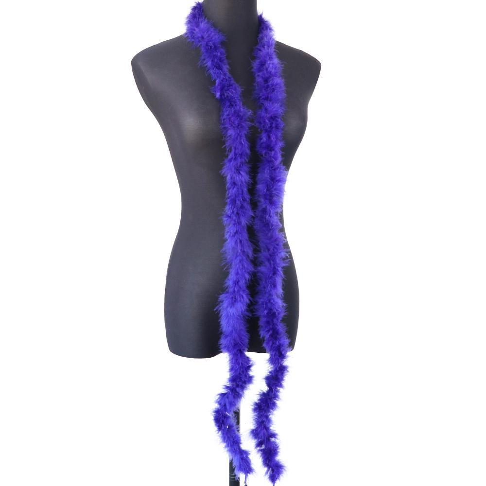 DIY 11G Marabou Feathers Boa For Shaw 2 Meters Turkey Plumes Frigne For DIY Wedding Dress Clothing Shawl Decoration Sewing Crafts