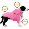 Fashion Windproof Fleece Dog Clothes Waterproof Warm Winter Pet Apparel Thicken Reflective Dog Hooded Coat for Dogs