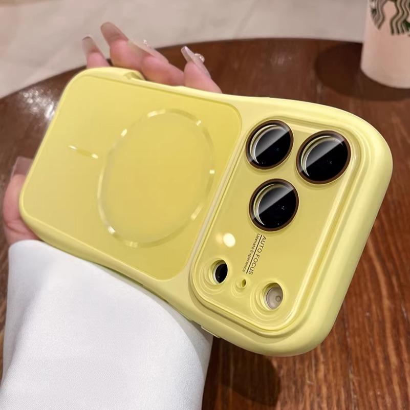 Frosted AG Nano for  Case for For Iphone 17 16 1 Pro Max 13 14 Magnetic Wireless Charging Film Lens Bumper Hard Cover