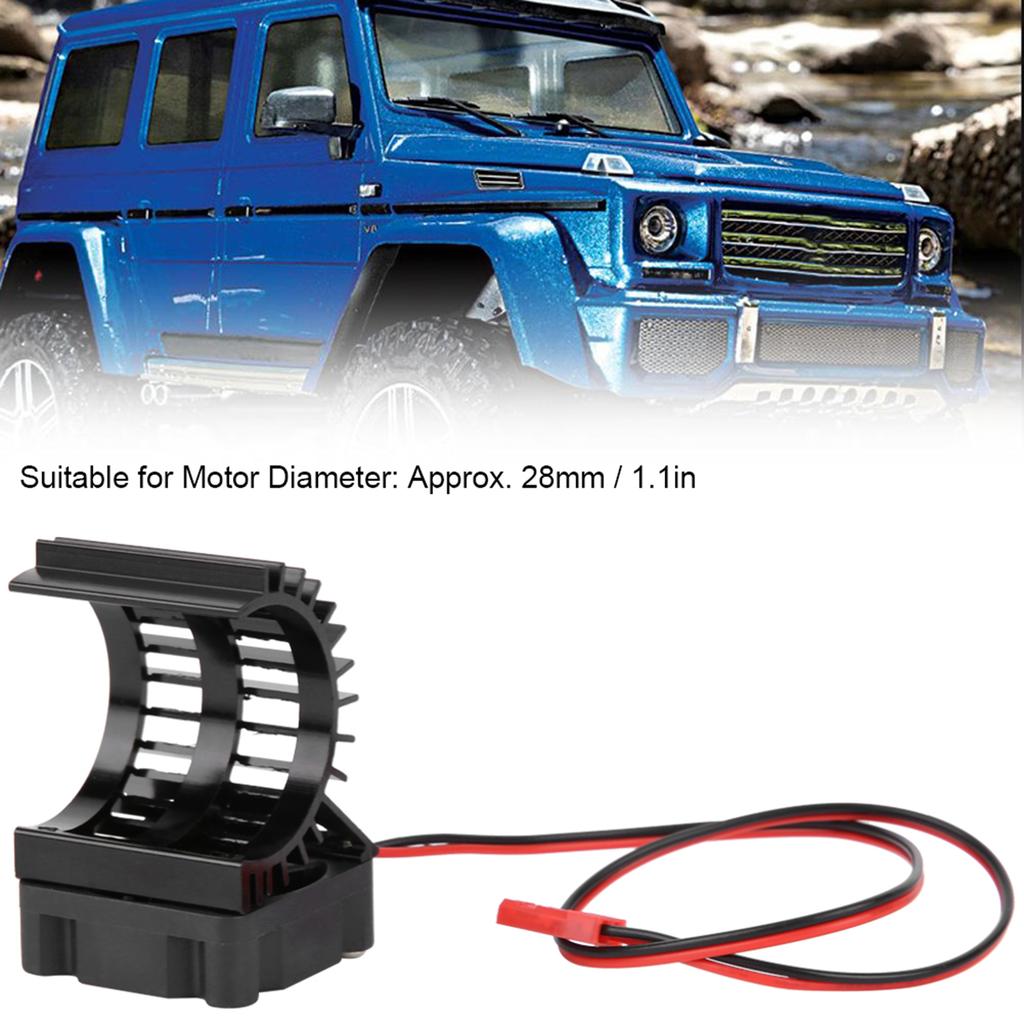 Heat Sink Upgrade Accessory for 380Celsius390 Motor 1Celsius16 RC Car Boat Model with JST Plug