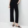 Women's Mulberry Silk Drawstring Straight-Leg Pants