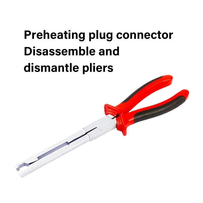 Professional Diesels Engine Repair Pliers Wide 90mm Jaw Spans and Nonslip Grip Design Spark Stop Service Tool