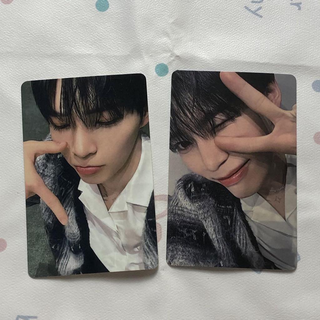[USED] Hanbin ZB1 Winner B Prize Zebewan Rock-Paper-Scissors 2 Trading Cards