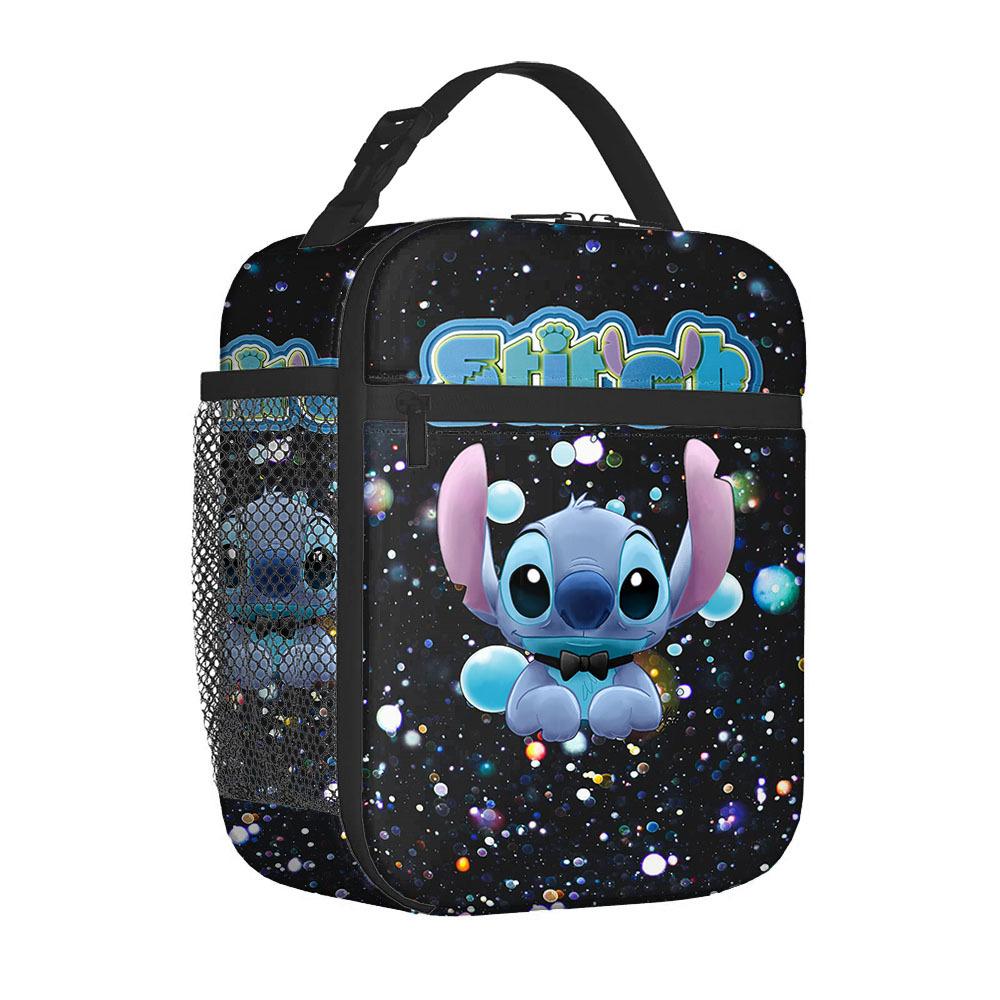 Qi Portable Lunch Bag Primary And Secondary School Students Full Printed Meal Bag Ice Bag Picnic Ice Bag
