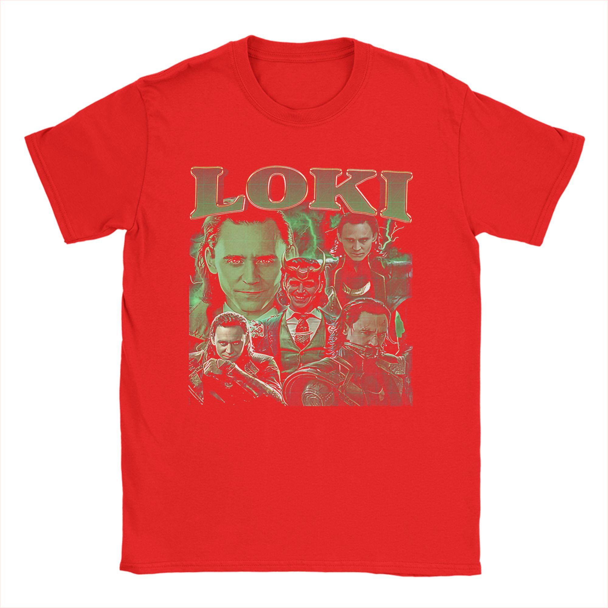 Loki Laufeyson Unisex T Shirt Vintage Tee Shirt Short Sleeve Crew Neck TShirt Cotton Original Clothes S