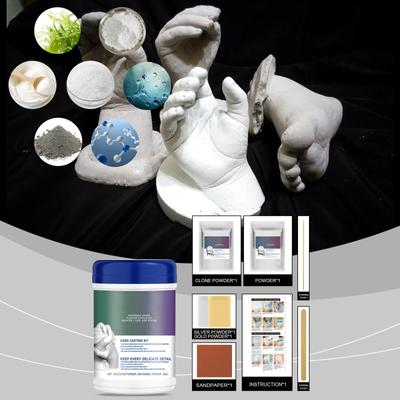 Hatıra Eller Döküm Kiti Büyük DIY Alçı Heykeli Kalıplama Seti El Tutma Çiftler, Düğünler İçin Uygun